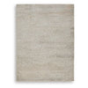 Bina 5x7 Medium Area Rug | Trellis Pattern |Beige | Brown Polyester