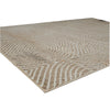 Bina 5x7 Medium Area Rug | Trellis Pattern |Beige | Brown Polyester
