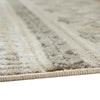 Baku 5x7 Medium Area Rug | Medallion Motif | Ivory Polypropylene Polyester