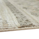 Baku 5x7 Medium Area Rug | Medallion Motif | Ivory Polypropylene Polyester