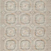 Baku 5x7 Medium Area Rug | Medallion Motif | Ivory Polypropylene Polyester