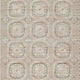 Baku 5x7 Medium Area Rug | Medallion Motif | Ivory Polypropylene Polyester
