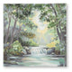 Naya Wall Art Painting | Tranquil Nature L&scape | H&painted Green 36x36