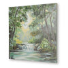 Naya Wall Art Painting | Tranquil Nature L&scape | H&painted Green 36x36