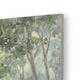 Naya Wall Art Painting | Tranquil Nature L&scape | H&painted Green 36x36