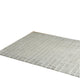 Turo Striped Medium Area Rug | 16mm Pile | Ivory & Black Polyester 5x7