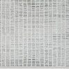 Turo Striped Medium Area Rug | 16mm Pile | Ivory & Black Polyester 5x7
