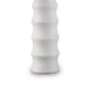 Vala Table Lamp | Hardback Drum Shade | Scalloped Polyresin White 33"
