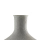 Esta Pottery Style Vase w Stand | Distressed Cream | Espresso Brown 29"