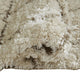 Wreno 5x7 Medium Area Rug | Plaid Pattern | 50mm Pile | Cream & Brown PET