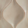 Eddy Table Lamp | Sculptural Curves | Glossy Cream Paper Composite 25"