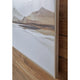 Rala Wall Art | Hand Painted Mountain Landscape | White and Gray 40x50