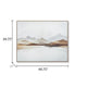Rala Wall Art | Hand Painted Mountain Landscape | White and Gray 40x50