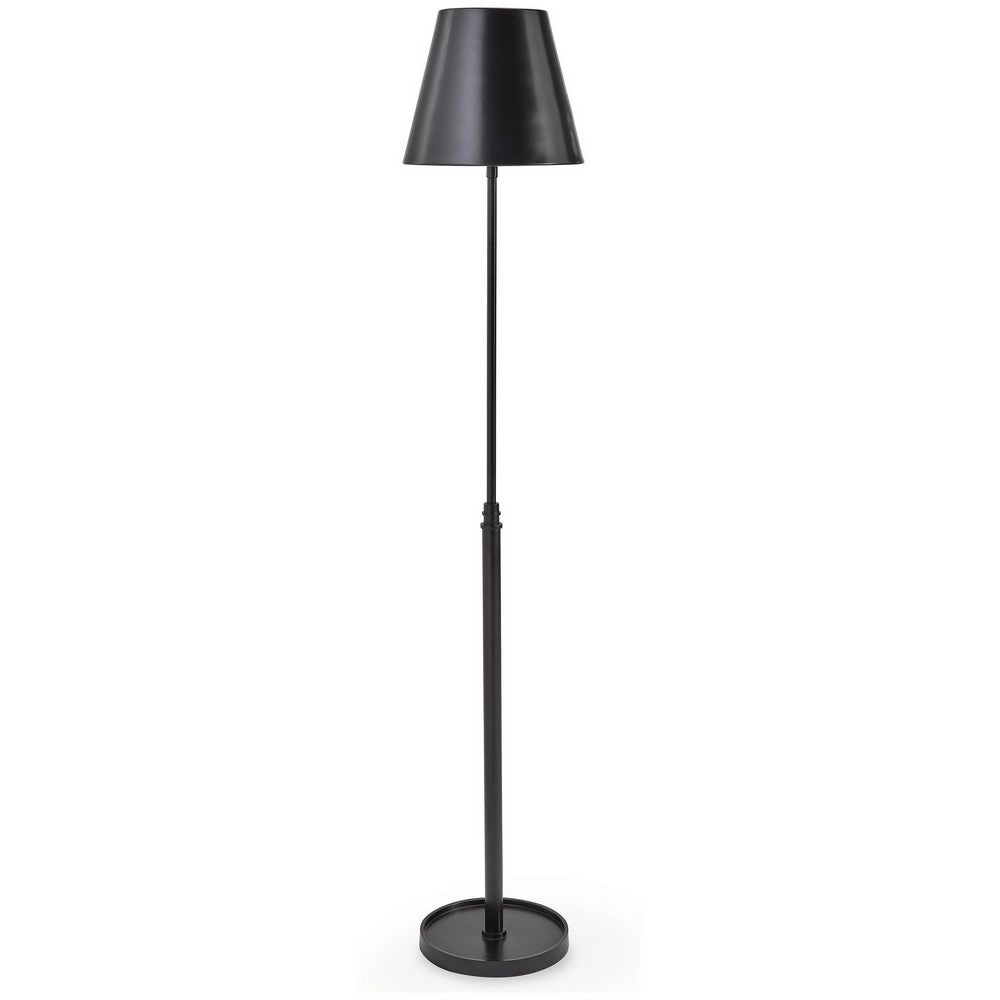 Wima Floor Lamp | Empire Shade | Oil-Rubbed Bronze | Modern Metal 63"