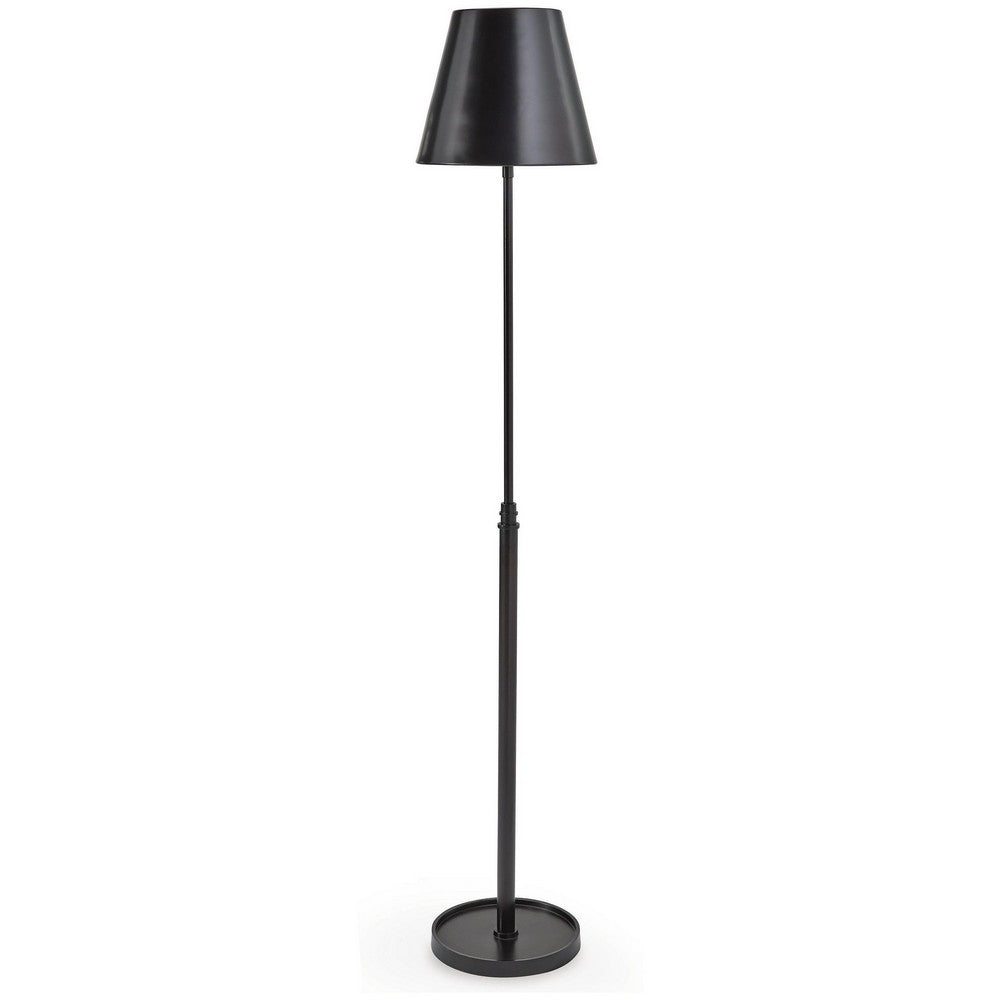Wima Floor Lamp | Empire Shade | Oil-Rubbed Bronze | Modern Metal 63"