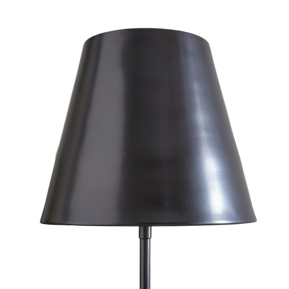 Wima Floor Lamp | Empire Shade | Oil-Rubbed Bronze | Modern Metal 63"