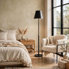 Wima Floor Lamp | Empire Shade | Oil-Rubbed Bronze | Modern Metal 63"