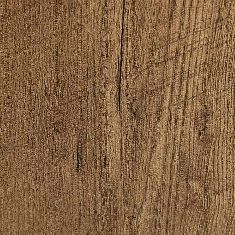 Mesa Chair Side End Table | Open Shelf | USB Ports | Rustic Oak Brown | 25"