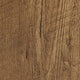 Mesa Chair Side End Table | Open Shelf | USB Ports | Rustic Oak Brown | 25"