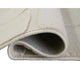 Malvin Medium Area Rug | Abstract Sandstone Cream | Polyester Faux Fur | 5x7