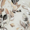 Repy Wall Art Painting | Botanical Floral Tan Brown | Black Frame | 40x40