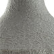 Esta Pottery Style Vase w Stand | Distressed Cream | Espresso Brown 35"