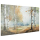 Lyna Wall Art Painting | Birch Forest Landscape | Yellow Blue Brown36x60