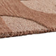 Perry Hand-Tufted Medium Area Rug with Geometric Design | Clay Polyester 5x7