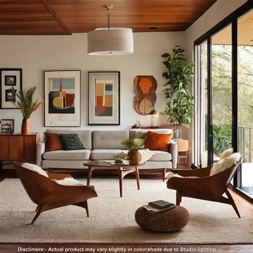 Jeyn 3pc Coffee Table Set with 2 End Tables | Triangular Top | Brown Wood