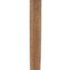 Aysa Floor Lamp with Fabric Drum Shade | Natural Brown Tapered Wood 60"