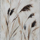 Honey Botanical Raised Printed Wall Art | Set of 3 | Brown Shadow Box 20x28