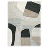 Edric Medium Area Rug | Abstract Geometric Designs | Multicolor Wool-Polyester 5x7