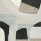 Edric Medium Area Rug | Abstract Geometric Designs | Multicolor Wool-Polyester 5x7