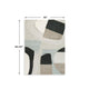 Edric Medium Area Rug | Abstract Geometric Designs | Multicolor Wool-Polyester 5x7