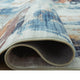 Hessy Abstract Large Area Rug with Brushstroke Pattern | Multicolor 8x10