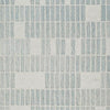 Dyni Medium Area Rug | Ivory-Blue Geometric Design | Wool-Polyester 5 x 7
