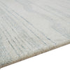 Genie H&-Tufted Medium Area Rug | Blue Abstract Design | Ivory Wool 5x7