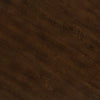 Falu Round End Table with Black Ornate Metal Base | Brown Birch Wood 25"