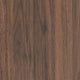 Fery Nightstand with 2 Drawers | Black Metal | Walnut Brown Wood 24"