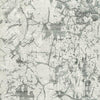 Toby Modern Washable Large Area Rug with Abstract Patterns | Gray Faux Fur 8x10