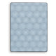 Peko Hybrid Twin Mattress with Bonnell Coil System | Light Blue Fabric 8"
