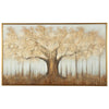 Davy Autumn-Tree Wall Art with Gold Foil Accent | Brown | Canvas 36x60
