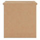 Maki Nightstand with 2 Drawers | Built-In USB Charging | Brown Wood 25"