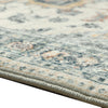 Wally Medium Area Rug with Medallion Motifs | Memory Foam | Multicolor Faux Fur 5x7