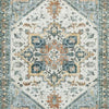 Wally Medium Area Rug with Medallion Motifs | Memory Foam | Multicolor Faux Fur 5x7