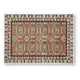 Nyas Medium Area Rug with Medallion Patterns | Multicolor Woven Polyester 5x7