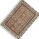 Nyas Medium Area Rug with Medallion Patterns | Multicolor Woven Polyester 5x7