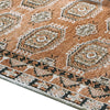 Nyas Medium Area Rug with Medallion Patterns | Multicolor Woven Polyester 5x7