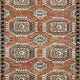 Nyas Medium Area Rug with Medallion Patterns | Multicolor Woven Polyester 5x7