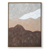 Fanny L&scape-Inspired Abstract H&-Painted Wall Art | Multicolor 36x48